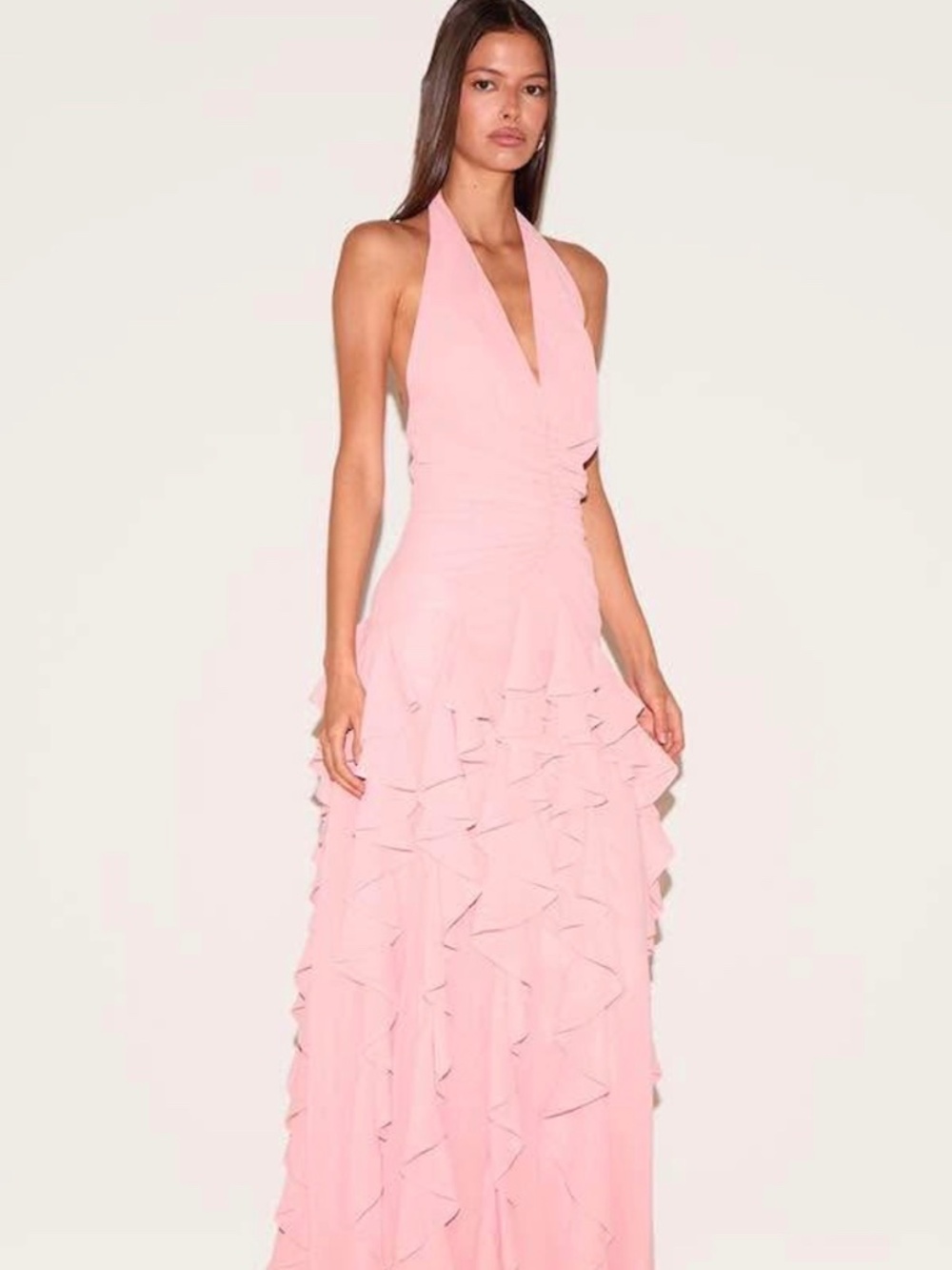 Pretty little thing pink gown